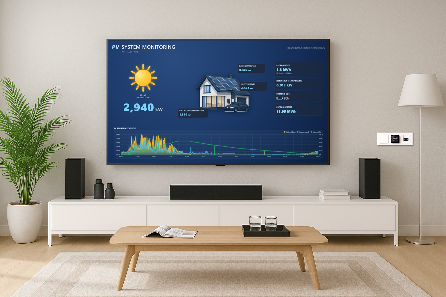 BOPV lokaler Server - Visualisierung